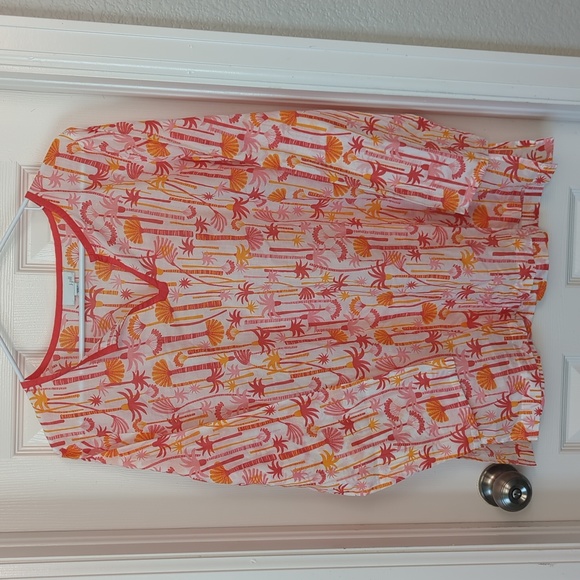 J Jill cotton long sleeve lightweight top size M petite - Picture 1 of 8